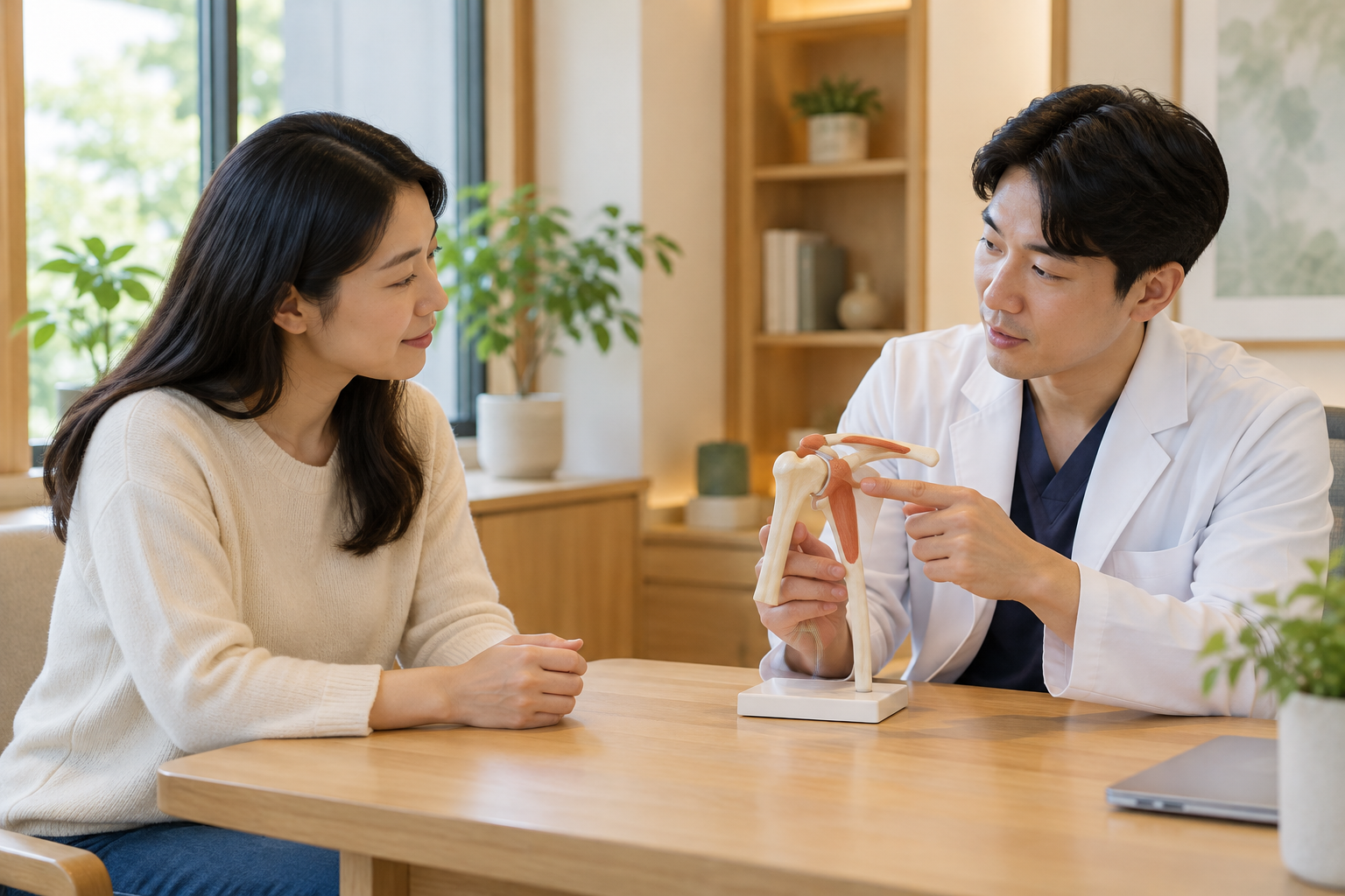 경기광주 어깨통증 한의원 — 어깨 상담에 관한 AI 설명용 이미지